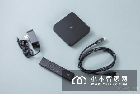 外观赏析腾讯极光4G盒子,wifi热点为一体的4G电视盒子