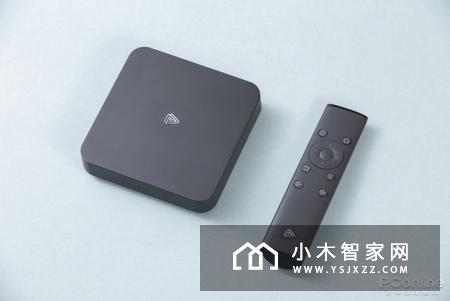 外观赏析腾讯极光4G盒子,wifi热点为一体的4G电视盒子